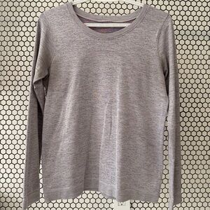 Lululemon Swiftly Relaxed Long Sleeve Speckled Purple Hip Length